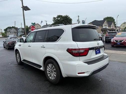 Aspen White TriCoat 2023 Nissan Armada SV 4x2 4dr SUV