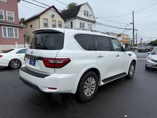 Aspen White TriCoat 2023 Nissan Armada SV 4x2 4dr SUV