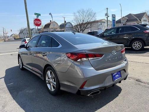 Machine Gray 2018 Hyundai SONATA Sport+