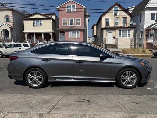 Machine Gray 2018 Hyundai SONATA Sport+