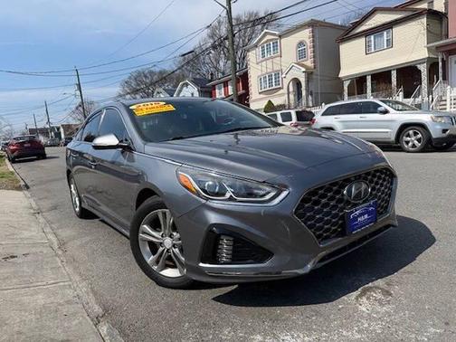 Machine Gray 2018 Hyundai SONATA Sport+