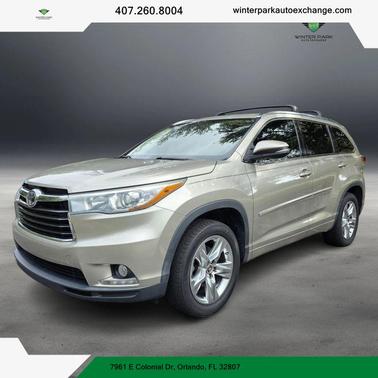 2016 Toyota Highlander Limited Platinum