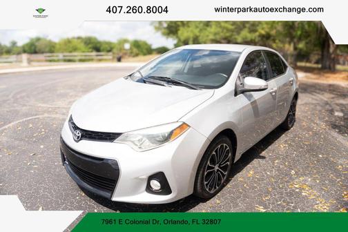 2015 Toyota Corolla S Plus