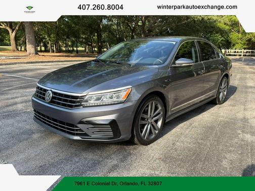 Grey 2017 Volkswagen Passat 1.8T R-Line w/Comfort