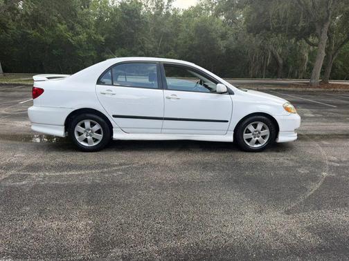 Super White 2003 Toyota Corolla S
