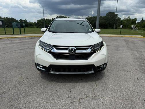 White Diamond Pearl 2017 Honda CR-V Touring