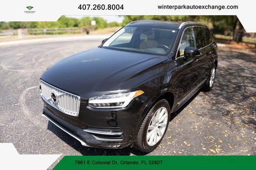 Black 2016 Volvo XC90 T6 Inscription