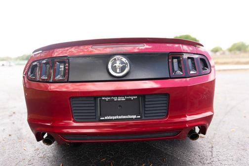 Red 2013 Ford Mustang V6 Premium