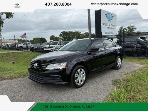 Black 2017 Volkswagen Jetta 1.4T S