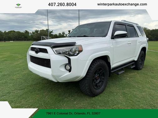 Super White 2018 Toyota 4Runner SR5