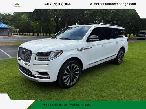 Pristine White 2020 Lincoln Navigator Reserve