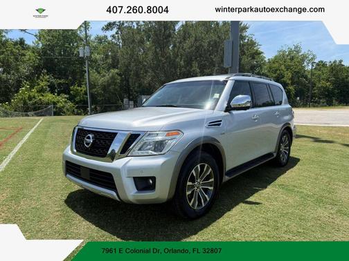 Grey 2017 Nissan Armada SL