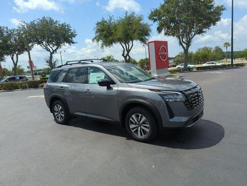 Gun Metallic 2026 Nissan Pathfinder SL