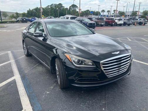 Caspian Black 2016 Hyundai Genesis 3.8
