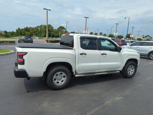 Glacier White 2024 Nissan Frontier S