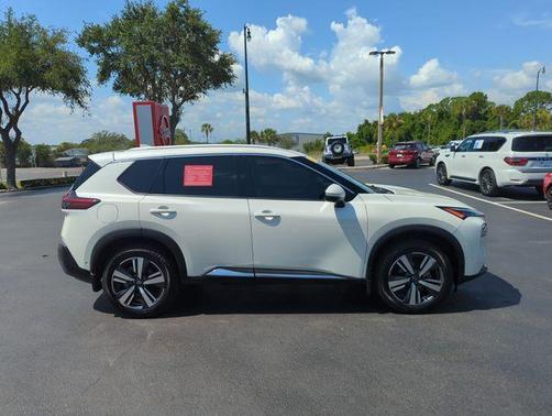 White 2023 Nissan Rogue SL