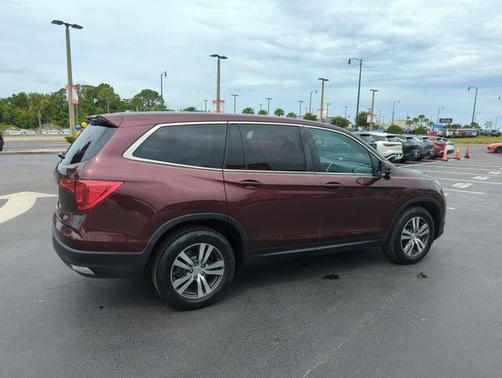 Dark Cherry Pearl 2017 Honda Pilot EX-L w/ Navigation