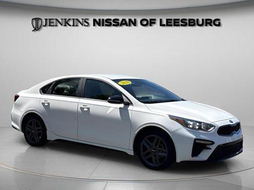 Clear White 2020 Kia Forte GT-Line