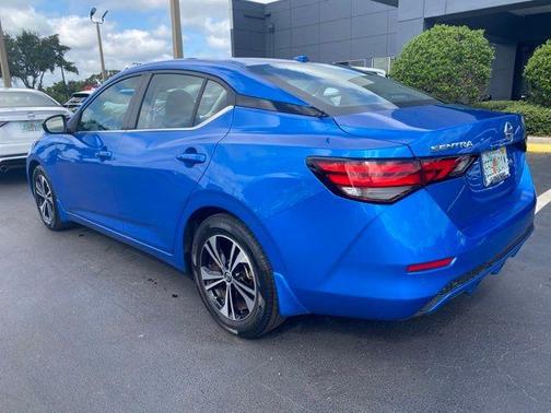 Electric Blue Metallic 2023 Nissan Sentra SV