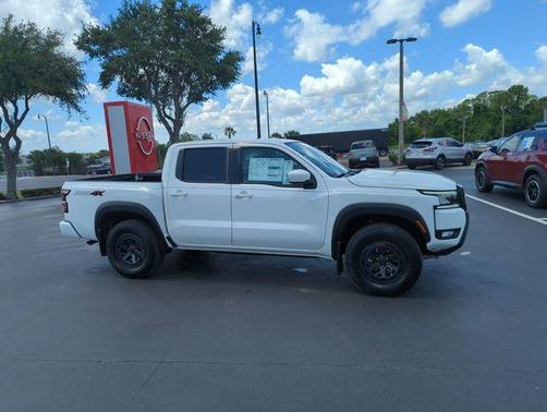 Glacier White 2026 Nissan Frontier PRO-4X