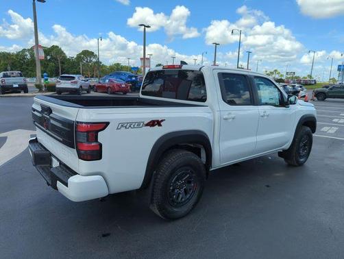Glacier White 2026 Nissan Frontier PRO-4X