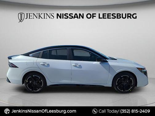 White 2026 Nissan Sentra SR