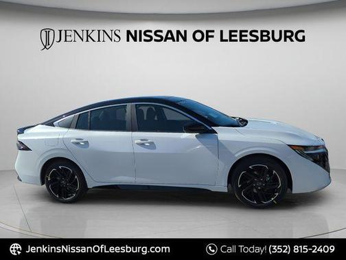 White 2026 Nissan Sentra SR