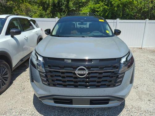 Boulder Gray Metallic 2026 Nissan Pathfinder Platinum