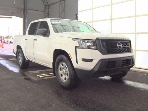 Glacier White 2024 Nissan Frontier S