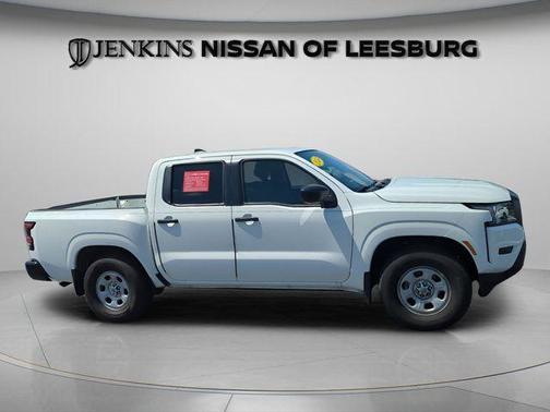 Glacier White 2024 Nissan Frontier S