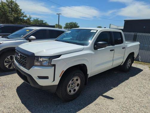 Glacier White 2024 Nissan Frontier S