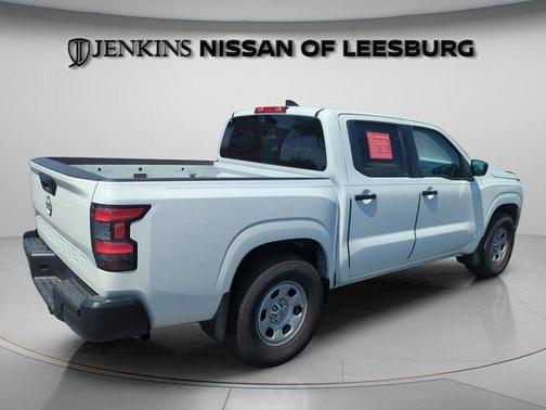 Glacier White 2024 Nissan Frontier S