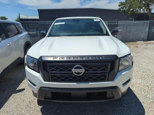 Glacier White 2024 Nissan Frontier S