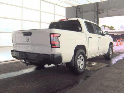 Glacier White 2024 Nissan Frontier S