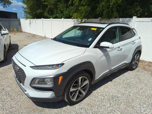 Chalk White 2020 Hyundai KONA Ultimate