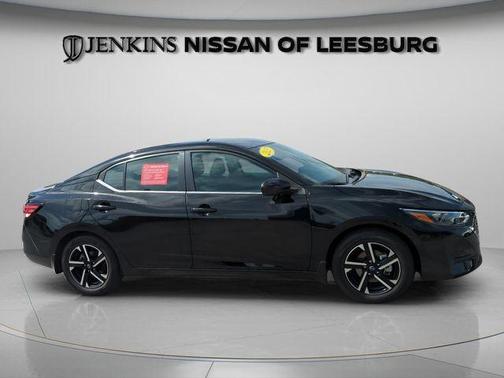 Black 2025 Nissan Sentra SV