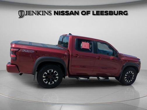 Cardinal Red Metallic 2024 Nissan Frontier PRO-X