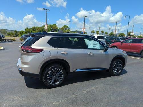 Champagne Silver 2026 Nissan Rogue Platinum