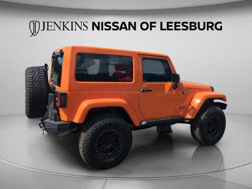 Crush Clearcoat 2012 Jeep Wrangler Sahara