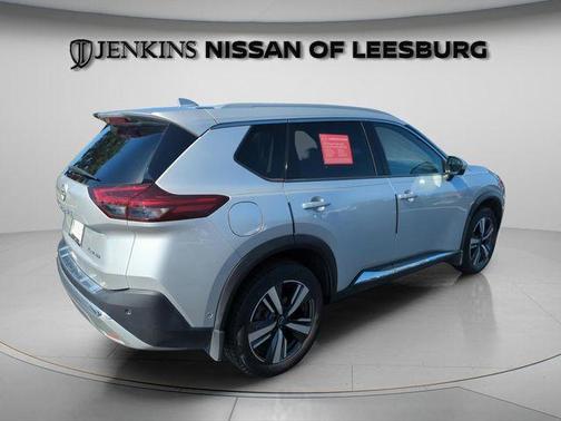 Brilliant Silver Metallic 2022 Nissan Rogue Platinum