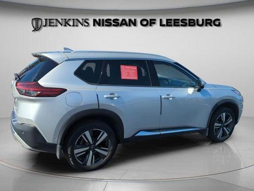 Brilliant Silver Metallic 2022 Nissan Rogue Platinum