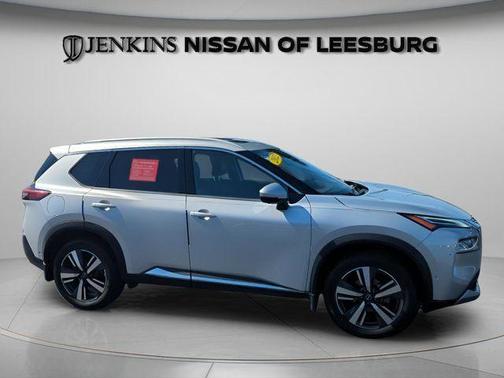 Brilliant Silver Metallic 2022 Nissan Rogue Platinum
