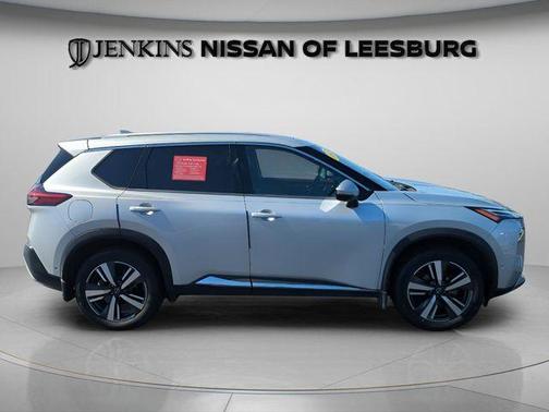 Brilliant Silver Metallic 2022 Nissan Rogue Platinum