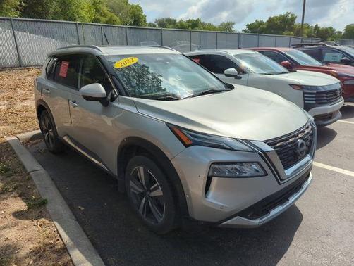 Brilliant Silver Metallic 2022 Nissan Rogue Platinum
