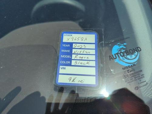 Black 2023 Nissan Rogue S