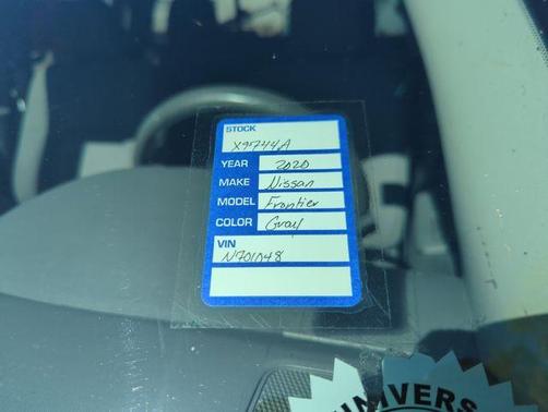 2020 Nissan Frontier SV