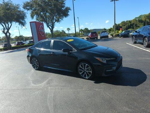 Black Sand Pearl 2022 Toyota Corolla XSE