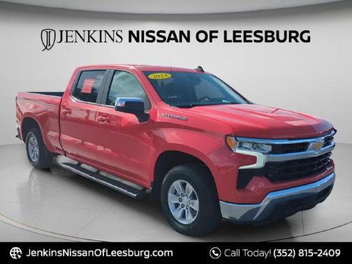 Red 2024 Chevrolet Silverado 1500 LT