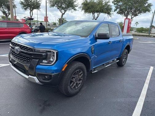 Blue Metallic 2024 Ford Ranger XLT