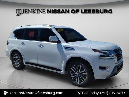 Aspen White Tricoat 2024 Nissan Armada SL